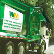 Waste Management company truck 