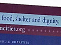 Charity's 'agenda'
