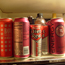 Sean Cole's fridge full of energy drinks