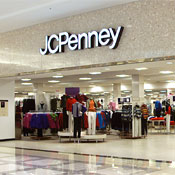 A JCPenny store in a mall 