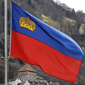 Liechtenstein's flag 