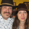 Alela Diane and her father, Tom Menig.