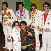 A tribe of Elvis impersonators 