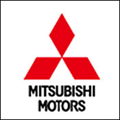 The Mitsubishi logo 