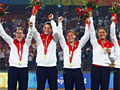 Women's soccer team wins gold