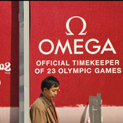 Omega sign at Olympics 
