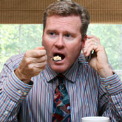 man called during dinner 