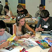 Kids at Camp Millionaire. 