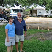 KC King and his wife, Kathi. 