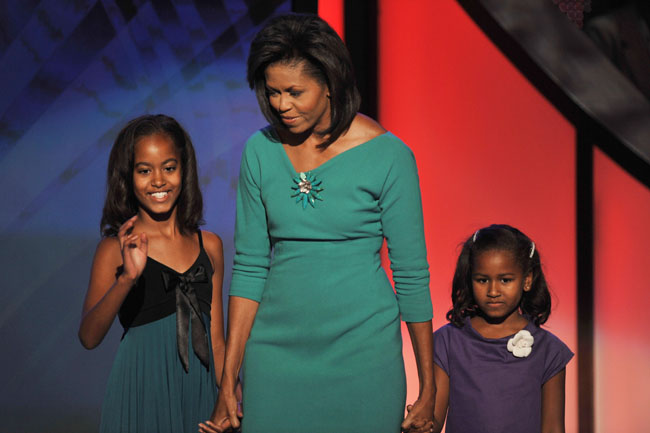 Michelle Obama and the Obama children