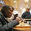 Mark Stephen Moore eats free lunch.