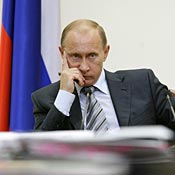 Russian Prime Minister Vladimir Putin 