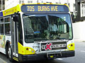 A route 70 bus in downtown St. Paul