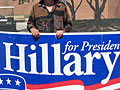 Clinton supporter