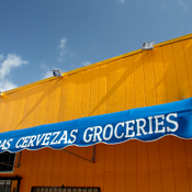 A Latino market 