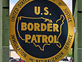 Border Patrol sign