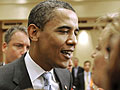 Obama visits Illinois delegates