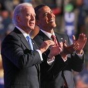 Barack Obama and Joseph Biden 
