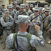 National Guard troops briefed in New Orleans 