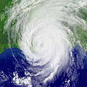 A view of Hurricane Katrina 