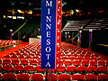 The Minnesota delegation area inside the Xcel