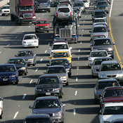 A California traffic jam 