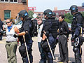 Police arrest protesters in St. Paul