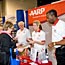 People at an AARP job fair in Nevada