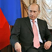 Russian Prime Minister Vladimir Putin. 