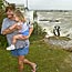 Marty Wagner carries Tatum Wagner