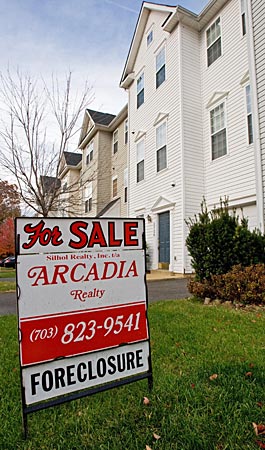 
                Foreclosure on For Sale sign
                                    (Paul J. Richards/AFP/Getty Images)
                                
