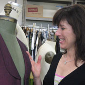 Costume designer Alexandra Welker 