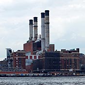 A Con Edison power plant in New York City. 