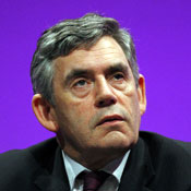 British Prime Minister Gordon Brown 