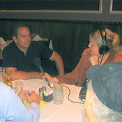 Tess interviewing Stephen Eccles Denkers 