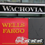 Wachovia and Wells Fargo bank logos
