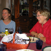 Melissa McKibbin and her mom, Melodee Landis 