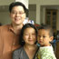 Galen Davis, his wife, and their three-year-old so