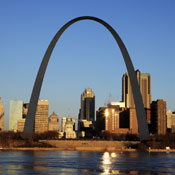 St. Louis skyline 