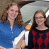 Nicole Wagner and Kyra Stephenson
