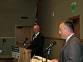 Rep. John Kline debates DFL candidate Steve Sarvi