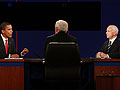Obama and McCain in their final debate