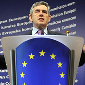 British PM Gordon Brown 