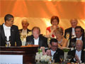 Presidential candidates at the Alfred Smith dinner