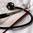 Stethoscope and chart