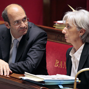 French Finance Minister Christine Lagarde 