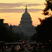 Capitol Hill at sunrise 