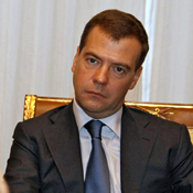 Russian President Dmitry Medvedev 