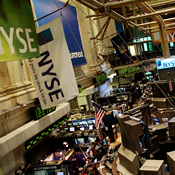The floor of the New York Stock Exchange 