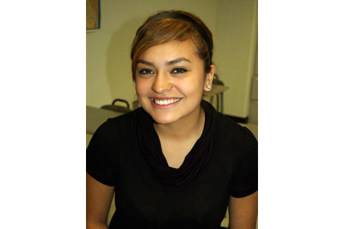 Carolina Medina, a 17-year-old student at Cesar Chavez High School near Carolina Medina, a 17-year-old student at Cesar Chavez High School near